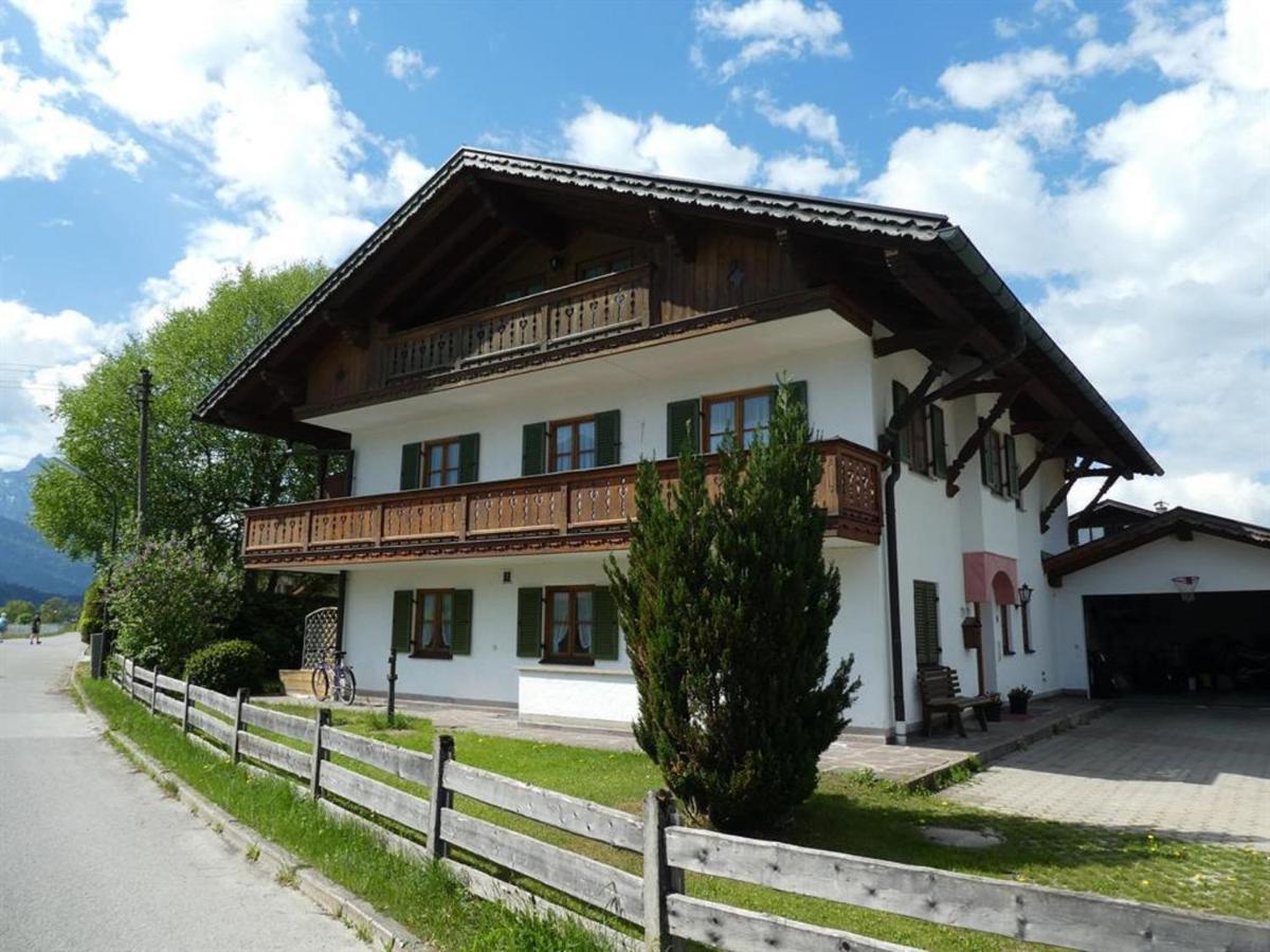 Gaestehaus Bergblick Wallgau Exterior photo