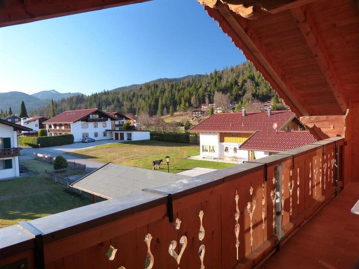 Gaestehaus Bergblick Wallgau Exterior photo