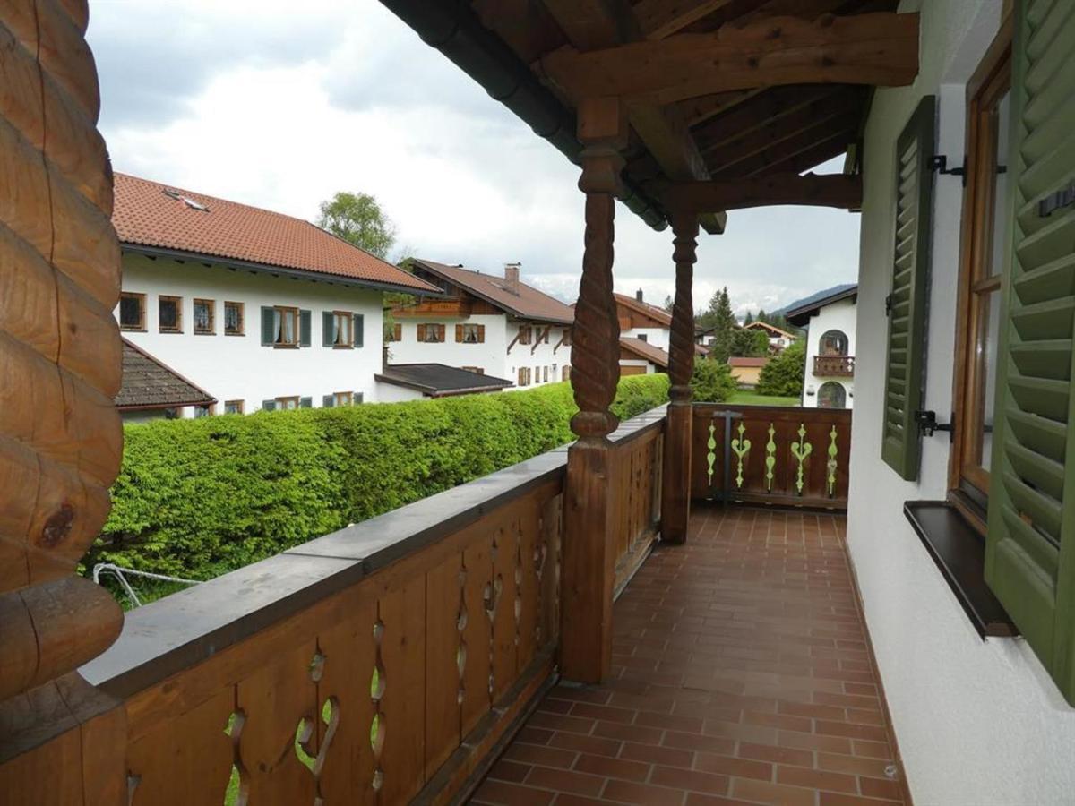 Gaestehaus Bergblick Wallgau Exterior photo