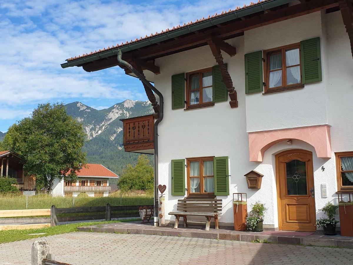 Gaestehaus Bergblick Wallgau Exterior photo