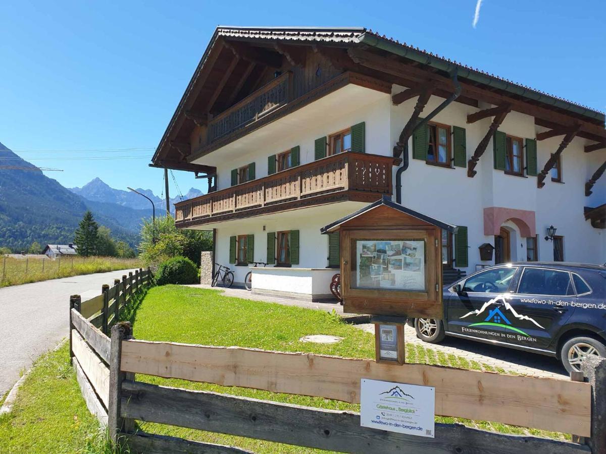 Gaestehaus Bergblick Wallgau Exterior photo